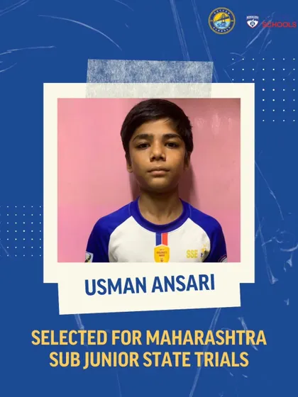 Congratulations to Usman Ansari on being selected for the Maharashtra Sub-Junior state trials. Our platform is designed to get players scouted for such representative honors.