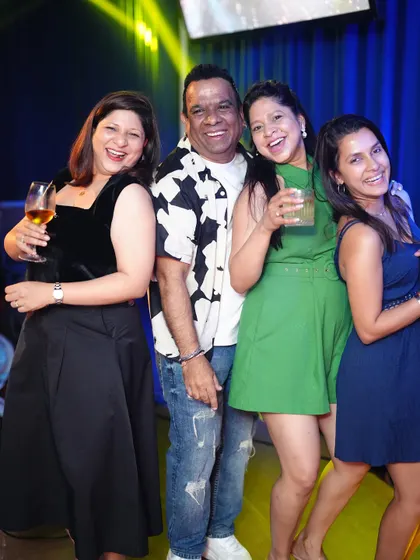 Celebrating Friendship Day with good friends and great music.