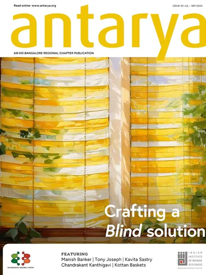 It was a privilege to be featured in Antarya Magazine, an IIID Bangalore regional chapter publication, for our work on crafting unique design solutions.