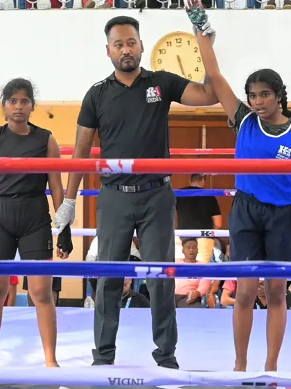 A hard-fought victory for one of our female youth fighters. Her determination is an inspiration to us all.