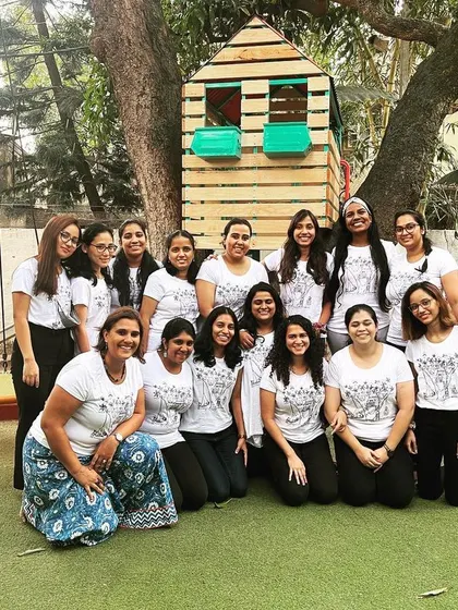 After two long years, we were thrilled to be back for in-person training days. Here is our amazing team of dedicated educators, or Playmakers, ready to bring another year of joyful childhoods to life.