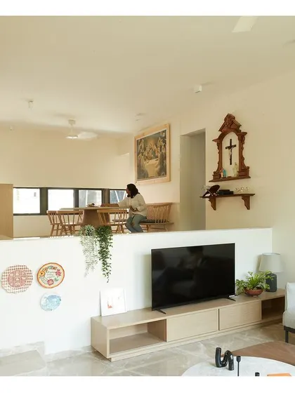A home should feel alive and personal. This split-level residence was designed to create distinct yet connected living zones, filled with natural light and spaces that showcase the family's art and story.
