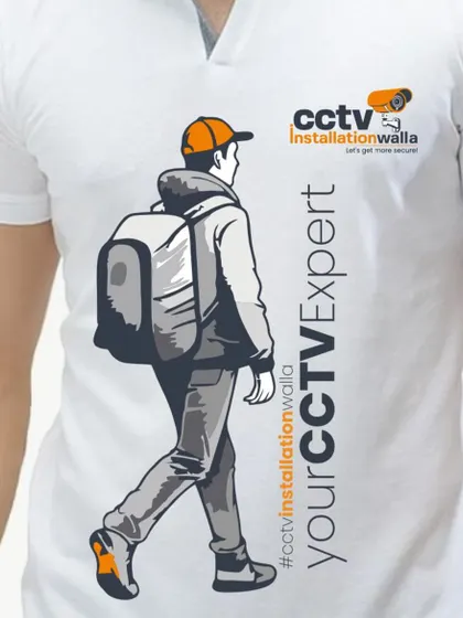 The design for my team's professional T-shirt. Look for the "Your CCTV Expert" logo when we arrive on site.