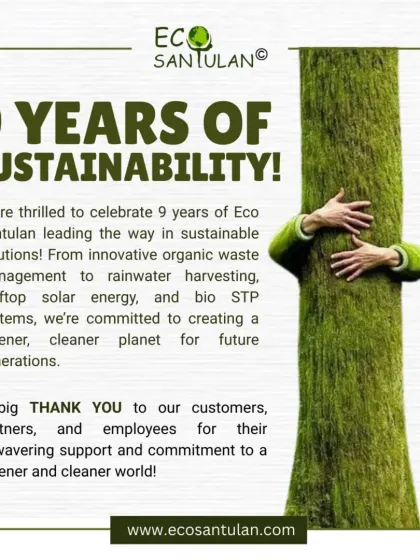 We are thrilled to celebrate 9 years of leading the way in sustainable solutions. A big thank you to our customers, partners, and employees for their unwavering support.