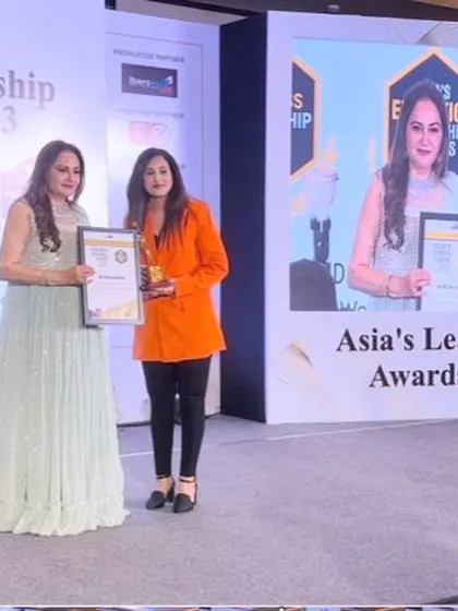 Another view from the Asia's Leadership Awards 2023 ceremony. I am grateful for the platform to be recognized among other leaders in business and healthcare.