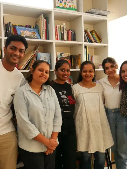 A group photo of our new Project Leaders. Welcome to the Bookwallah Family!