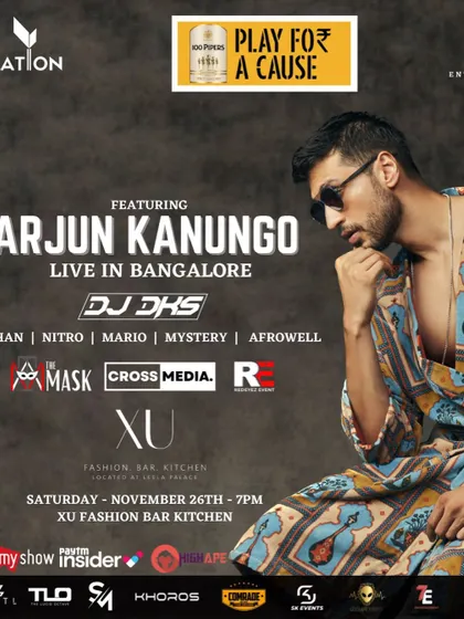 I had the opportunity to be on the lineup for a live concert featuring popular singer Arjun Kanungo. Playing at events with major artists is always an incredible experience.