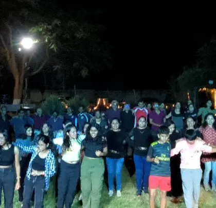A sports day awards ceremony and after-party.