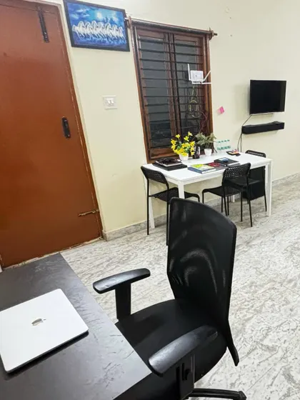 **The First Desk at TaxaJ Bangalore.** The journey of a thousand miles begins with a single step, or in this case, a single desk. Excited for the future of our Bangalore operations.