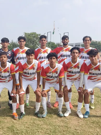 Our U-19 team ready for their match against Star Strikers FA.