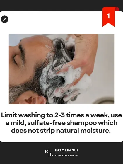 To prevent drying out your scalp, I advise limiting hair washing to a few times a week. Using a mild, sulfate-free shampoo is best to cleanse gently without stripping natural moisture.