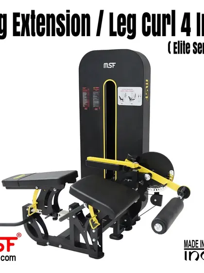 The 4-in-1 leg machine from the Elite Series, a versatile piece for complete leg workouts.