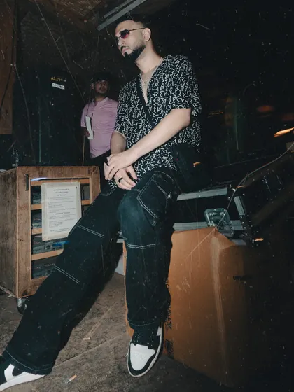Grinding gets the applause, but winning brings the shade. Just me backstage, taking a moment before the show. The journey is always interesting.