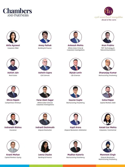 A list of our partners ranked by Chambers and Partners Asia-Pacific Legal Guide 2025, featuring numerous experts from our Dispute Resolution, Restructuring, and White-Collar Crime teams.