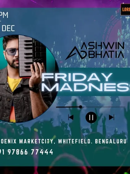 Kicking off December with a debut performance at Lord of the Drinks Whitefield. It's always exciting to play at a new venue and bring my sound to a new crowd.