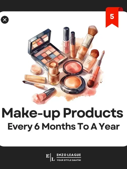 Makeup products like foundation and concealer should generally be replaced every 6 to 12 months. Pay attention to any changes in smell, color, or texture as a sign to toss them.
