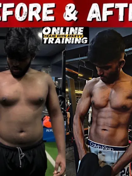 A natural lifestyle coaching client's transformation. He stayed patient and trusted the process, resulting in a leaner, more muscular build.