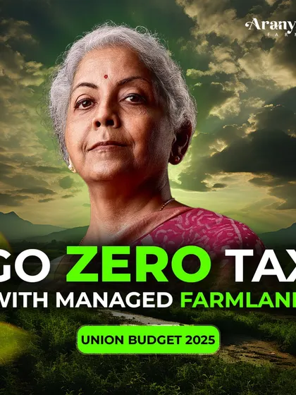 As highlighted in discussions around the Union Budget, managed farmland offers a powerful way to achieve zero tax on your agricultural income. This is a government-supported benefit for investors in this sector.