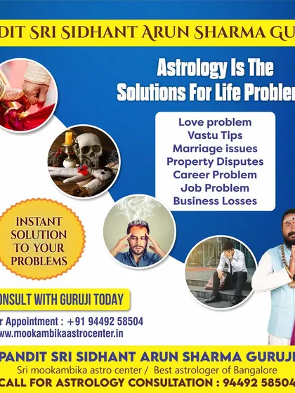 Astrology is the key to solving life's most difficult problems. I offer instant solutions for everything from job problems and business losses to personal relationship issues, guiding you toward a better future.