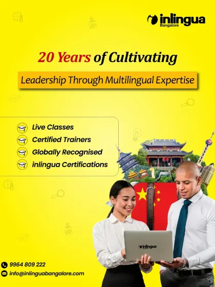 For two decades, we have been cultivating leadership through multilingual expertise. Our training equips professionals with the proficiency and cultural intelligence to thrive on the international stage.