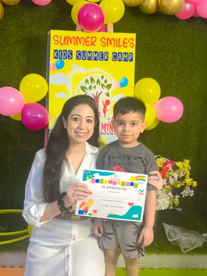 A summer of smiles, sealed with a certificate of achievement. We celebrate every child's journey at our summer camp. It's a proud moment for them and for us, marking the end of a season filled with new skills, friendships, and unforgettable fun.