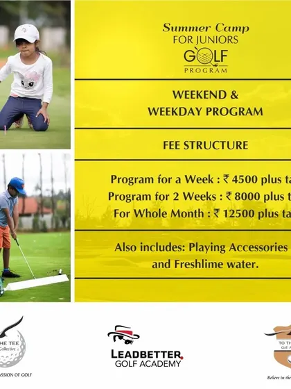 Here is the fee structure for our popular junior golf programs. We offer weekly and monthly options to cater to different needs and commitment levels.
