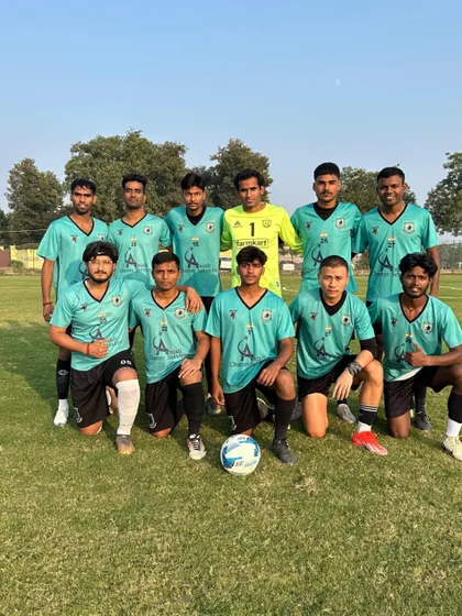 The team that played in our friendly match against Nirvana. Every match is an opportunity for our players to grow and showcase their talent.