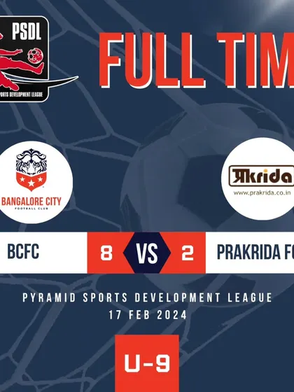 An 8-2 victory for our U9 team in the PSDL.