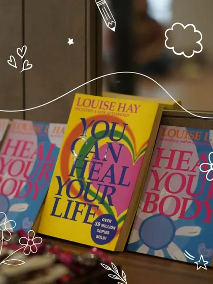 Our workshops are inspired by pioneering work in self-help, such as Louise Hay's "You Can Heal Your Life." We explore these concepts through practical, engaging activities.