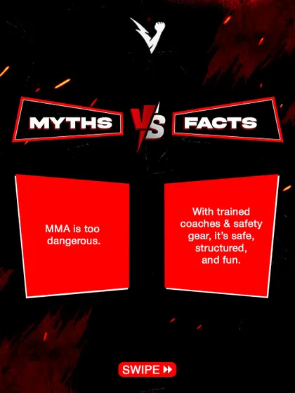 Is MMA too dangerous? With our trained coaches, proper safety gear, and structured classes, it is a safe, effective, and fun way to get in shape.