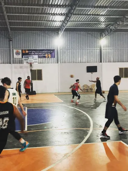 The game flows from one end of the court to the other. We ensure our facility is clean and ready for every group that books a slot.