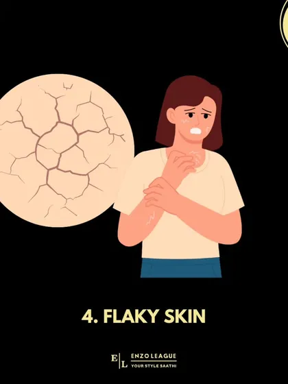 Flaky patches are a visible sign that your skin lacks moisture. I provide solutions to smooth these areas and prevent them from recurring by boosting your skin's water content.