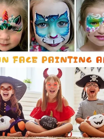 Transform into a pirate, a cat, or a superhero with our fun face painting services. Our artists use safe, skin-friendly paints to create amazing designs that kids absolutely love.