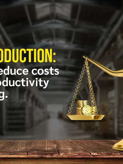 We show you the five best ways to reduce costs and increase productivity in manufacturing. Our strategies focus on optimizing production to strike the perfect balance between investment and output.