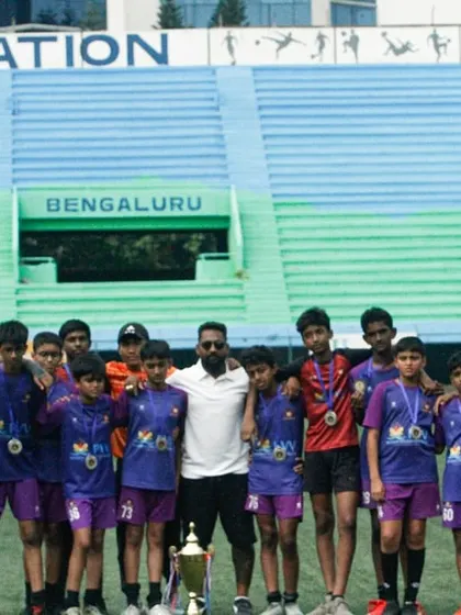 Proud Runners-Up! Our U-15 boys with their coach after the YPL final. They fought hard until the final whistle, and this journey has provided bigger lessons. We will come back stronger.