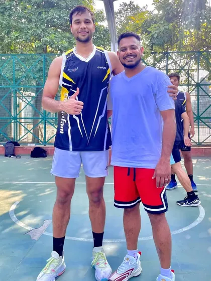 A long awaited reunion with one of the original ballers of BWCS. It's always great to see my players return.