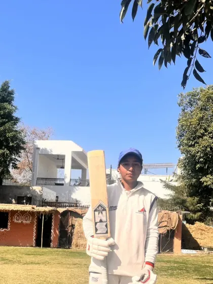 Abhijay and Anshika, two of our SKCA Panthers, powered their team to a remarkable victory with explosive batting. Abhijay scored 139 runs, while Anshika contributed a brilliant 58.