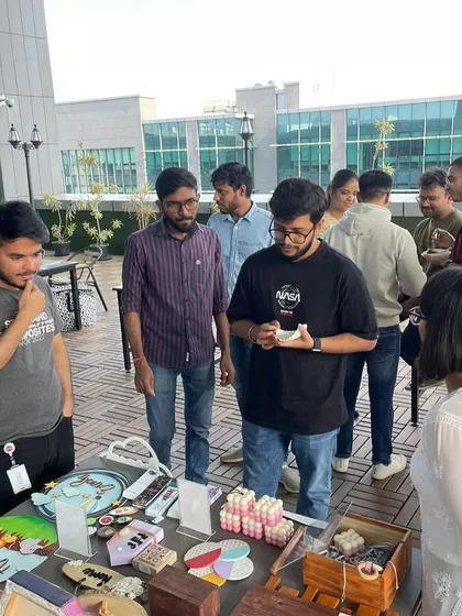 It was so overwhelming to see such a great response at my stall. I loved chatting with everyone and sharing the stories behind my products. Thank you for showing so much love!