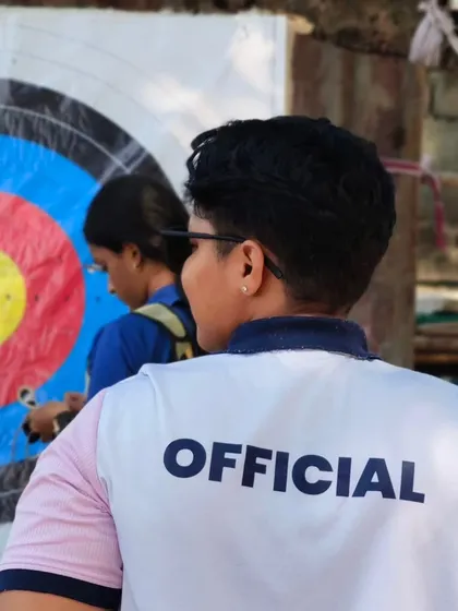 An official overseeing the competition. We are grateful for the unsung heroes who make our events possible.
