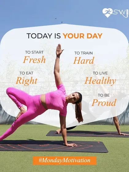 Today is your day. To start fresh, train hard, eat right, live healthy, and be proud of your efforts.