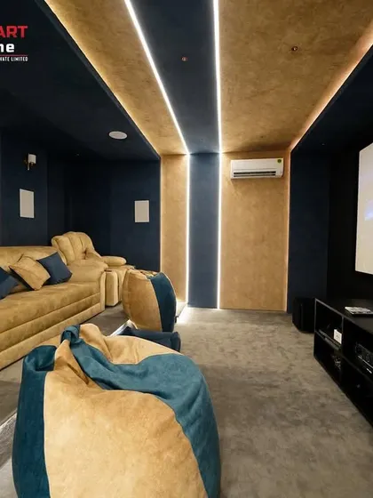 A duplicate of 272, this shot from the side emphasizes the comfortable and multi-functional seating arrangement.