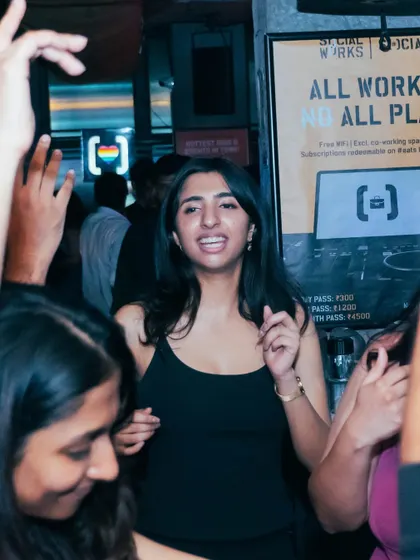 The sign says "All Work, No All Play," but on my dance floor, it's all play.