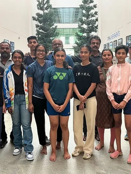Our team of winners and coaches after a successful tournament. We win as a team and support each other every step of the way.