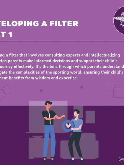 Being a sport parent is a crucial role. This series offers tips on how to prepare yourself, from finding the right environment to developing a filter for information and knowing when to step aside and let your child lead.