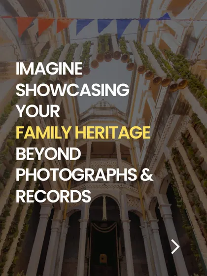We believe your family heritage deserves more than just old photos. This image captures the spirit of our service, which is to bring your history to life through dynamic, interactive, and emotional experiences.