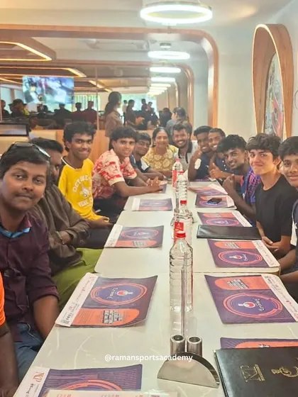 Our U17 & U19 boys enjoying a team dinner, building camaraderie and celebrating their hard work during the KSFA C Division season.