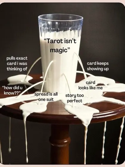 When people say tarot isn't magic, but then every card feels like a cosmic truth bomb. It's not just cards; it's the universe winking at you, confirming what your soul already knows.