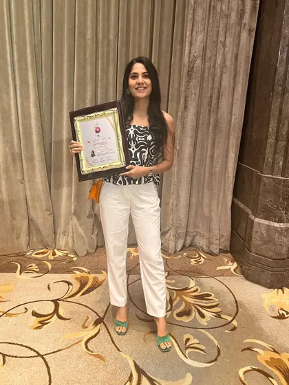 Beyond grateful and honoured to be recognised amongst India’s top 50 under 40 Architects and Interior designers for Igen 2023 edition by @architectandinteriorsindia @jaquarindia Thank you @sumisha.gilotra @bibhorsrivastava @icapidilite for the opportunity to showcase our work and for organising such a wonderful event! Super proud and thankful for my team, past and present both, without whom this wouldn’t be possible ❤️ @sanshritamehta @chainika__ @ar.reshma_patel @thisisrss