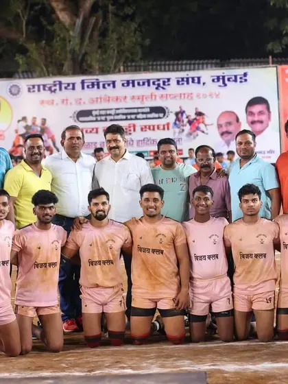 The entire squad with coaches and management, celebrating another successful tournament campaign.