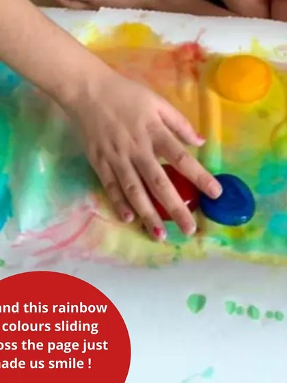 Our sensory play stations are all about hands-on exploration. This collection shows the variety of materials and setups we use for our messy play activities, from making different kinds of animal poo to painting with ice.